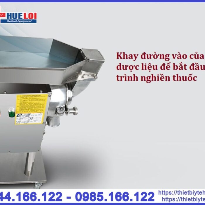 Máy xay thuốc đông y dạng bột cao cấp - Máy nghiền dược liệu