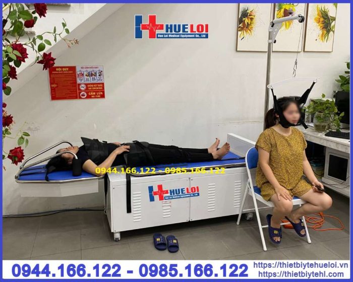 MÁY KÉO GIÃN VÀ NẮN CHỈNH CỘT SỐNG LƯNG - CỔ NHẬP KHẨU YP-2009B