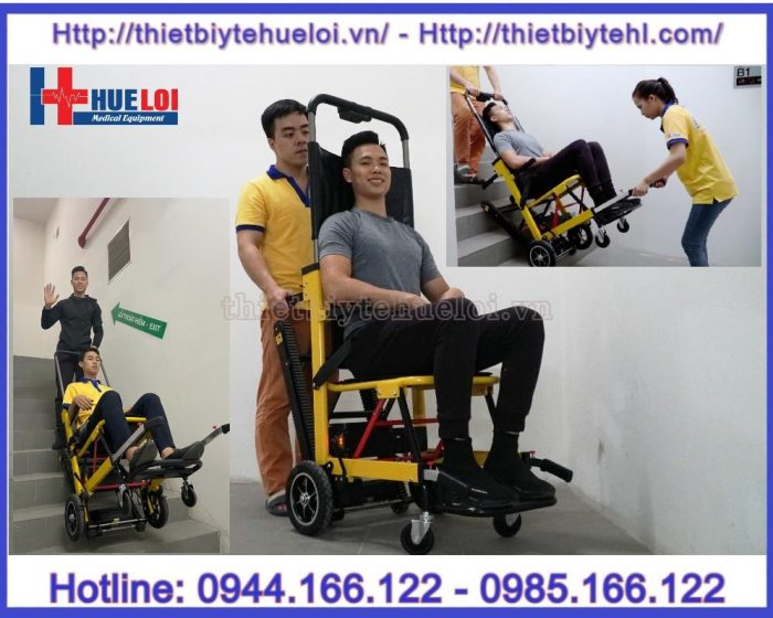 Xe lăn có chức năng leo cầu thang