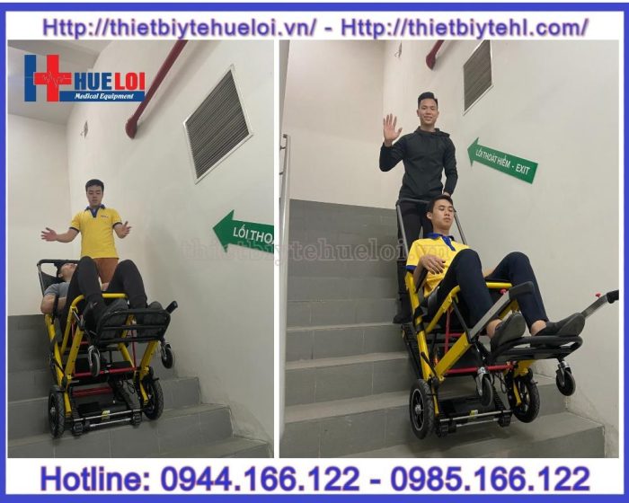 Xe lăn có chức năng leo cầu thang
