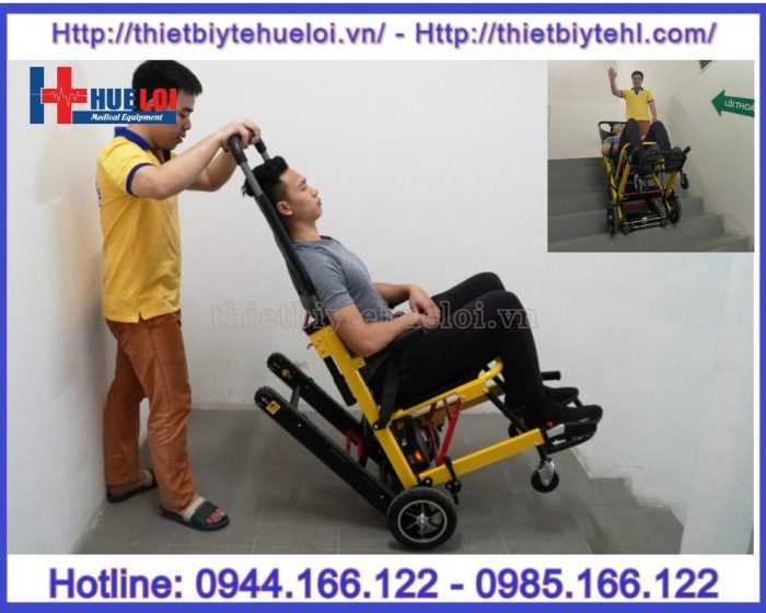 Xe lăn có chức năng leo cầu thang