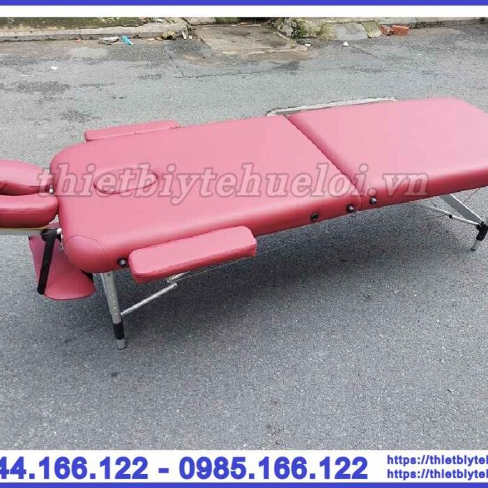 Giường massage trị liệu gấp gọn chân hợp kim nhôm cao cấp HL2
