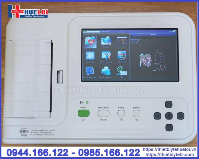 Máy điện tim 6 cần Contec-600G