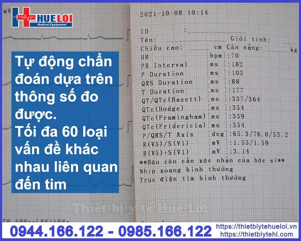 Máy điện tim 6 cần Contec-600G