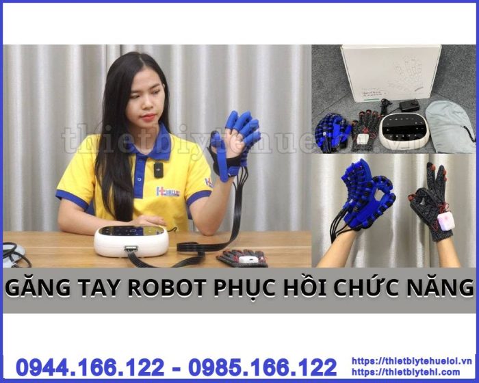 Găng tay robot phục hồi chức năng bàn tay thông minh nhất