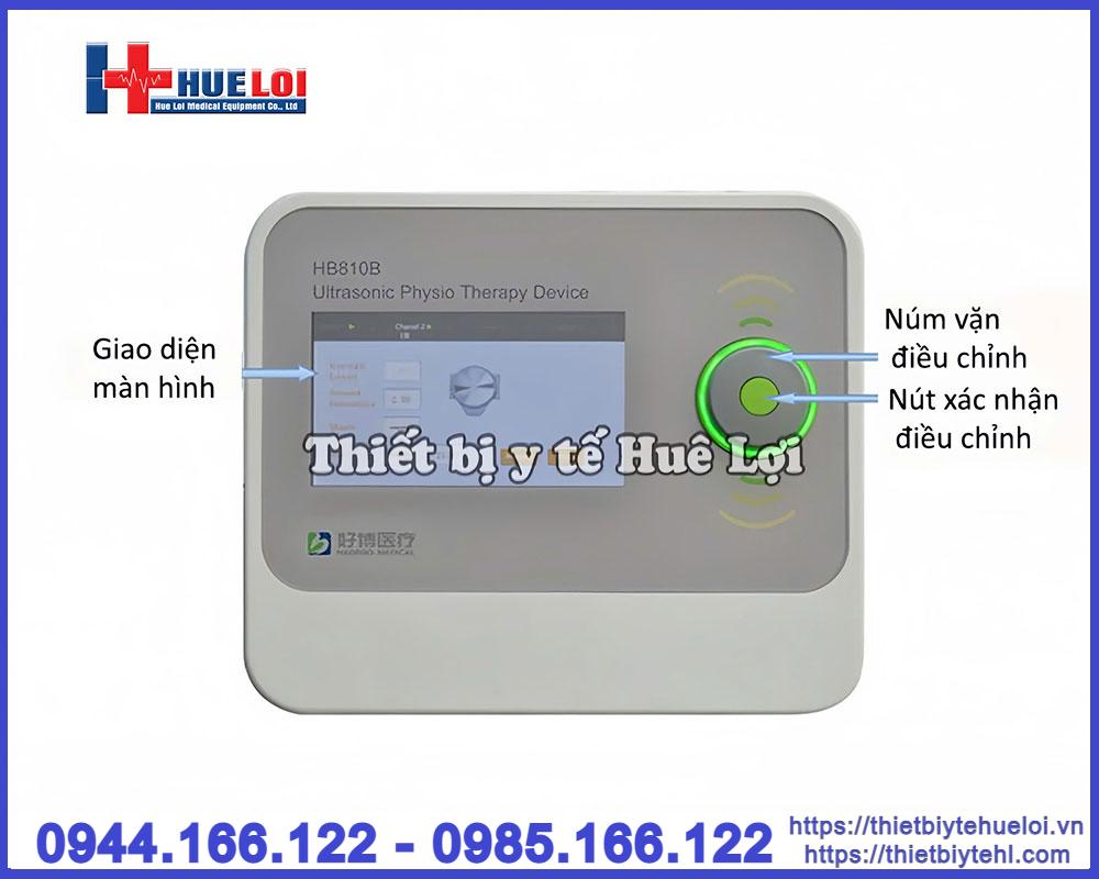 Máy siêu âm trị liệu đa tần 2 đầu dò