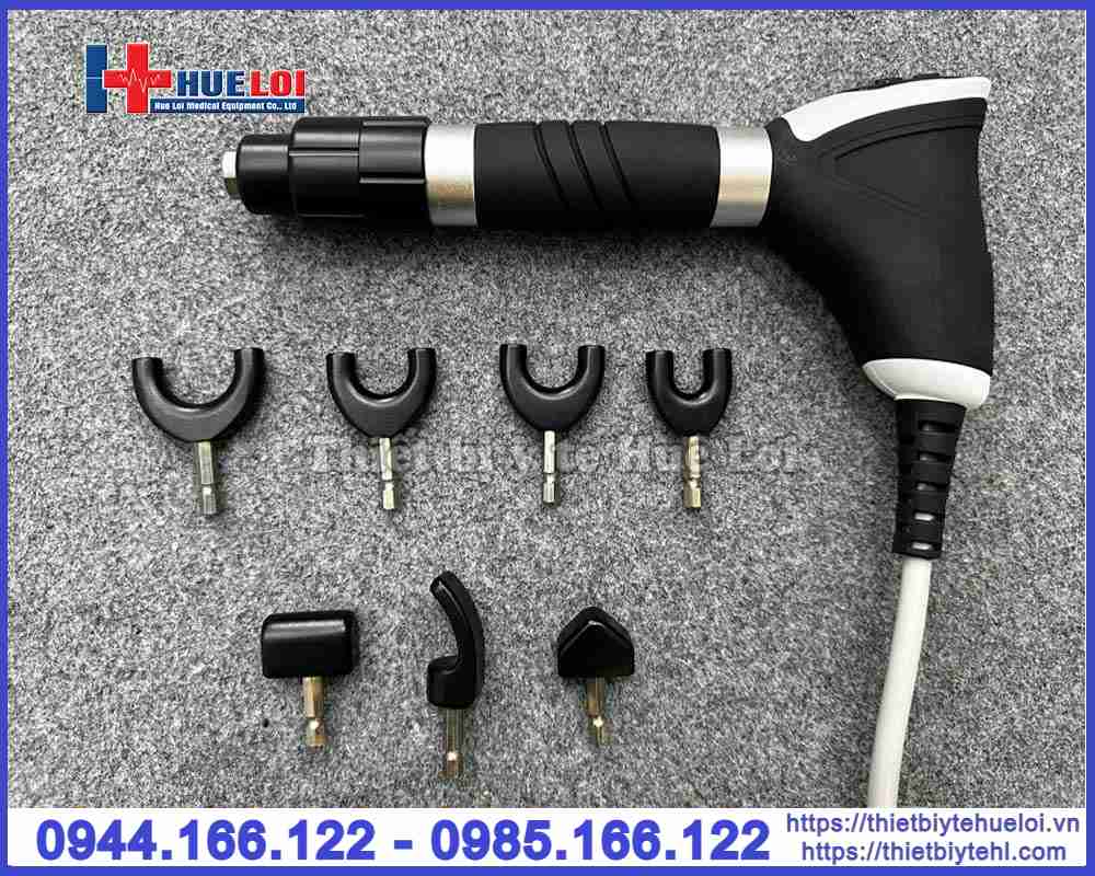 Máy xung kích trị liệu INTELECT Puls30 với 13 đầu điều trị