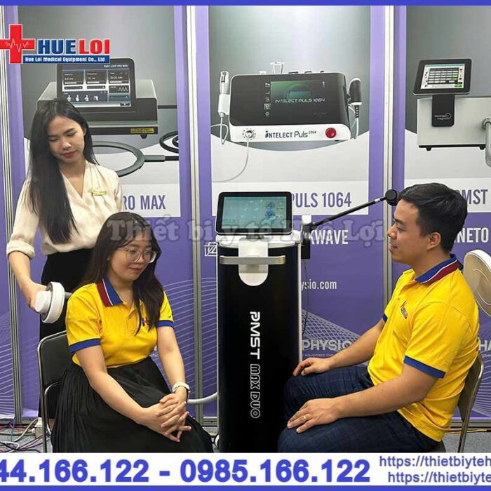 Máy từ trường 7 Tesla trị liệu 2 kênh độc lập PMST MAX DUO