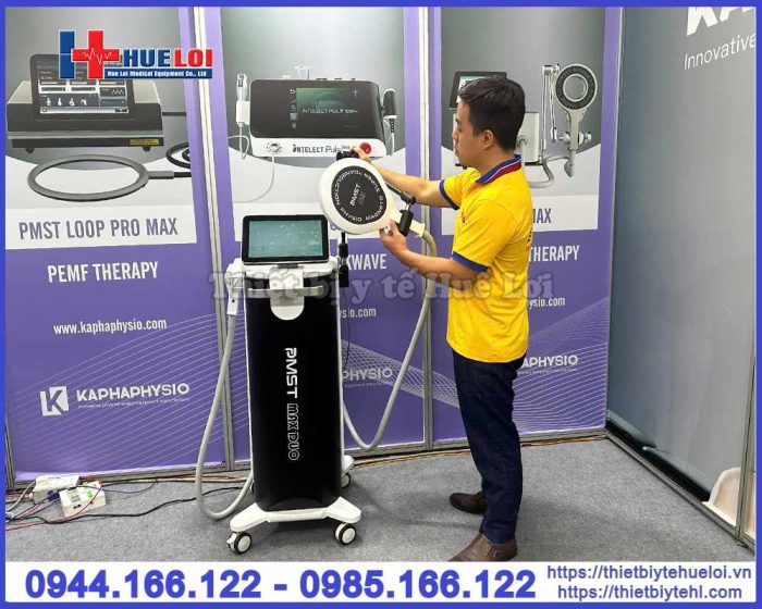 Máy từ trường 7 Tesla trị liệu 2 kênh độc lập PMST MAX DUO