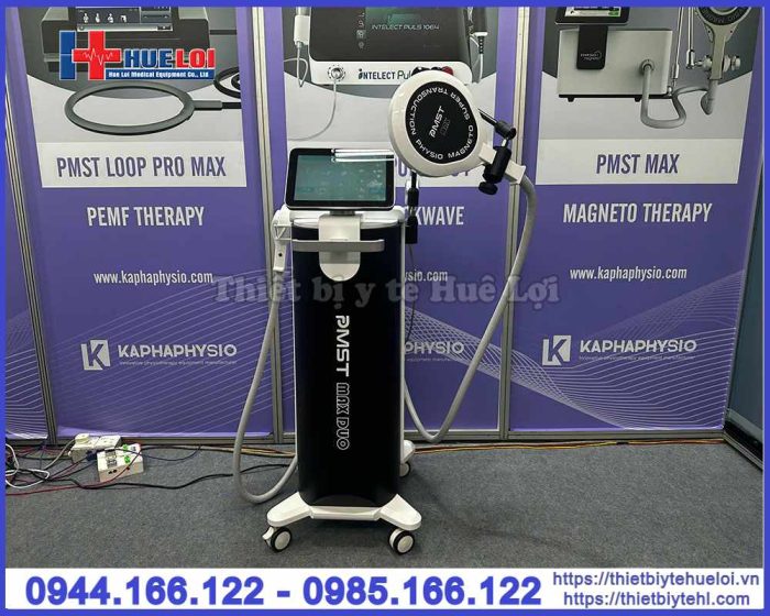 Máy từ trường 7 Tesla trị liệu 2 kênh độc lập PMST MAX DUO