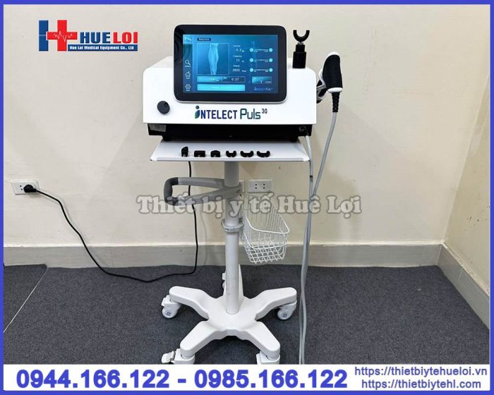 Máy xung kích trị liệu INTELECT Puls30 với 13 đầu điều trị