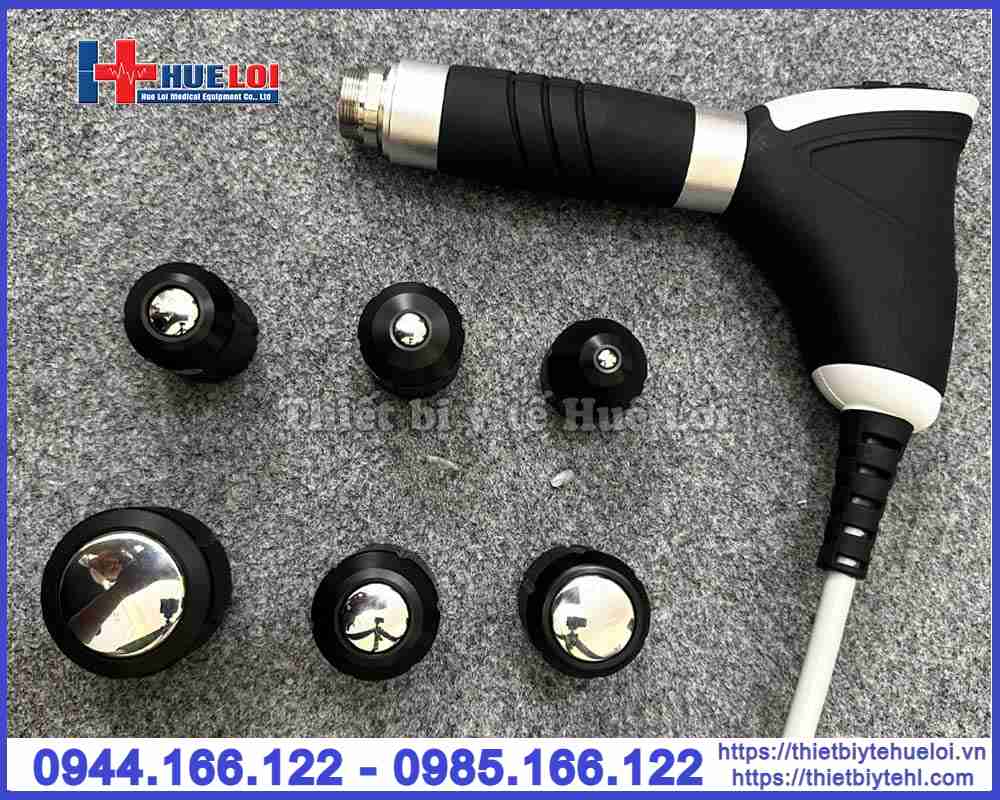 Máy xung kích trị liệu INTELECT Puls30 với 13 đầu điều trị