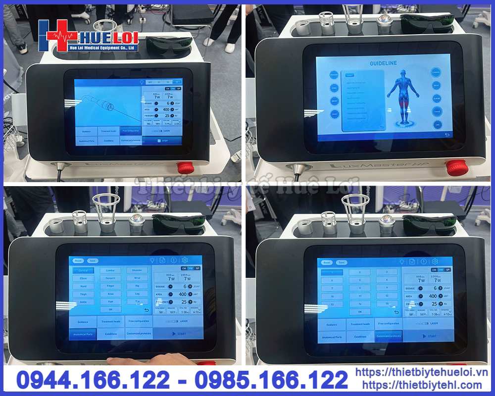 Máy Laser trị liệu công suất cao đa bước sóng LUXMASTER HP
