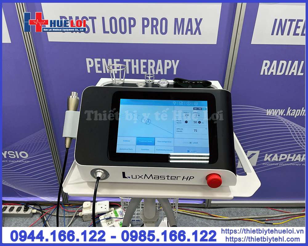 Máy Laser trị liệu công suất cao đa bước sóng LUXMASTER HP