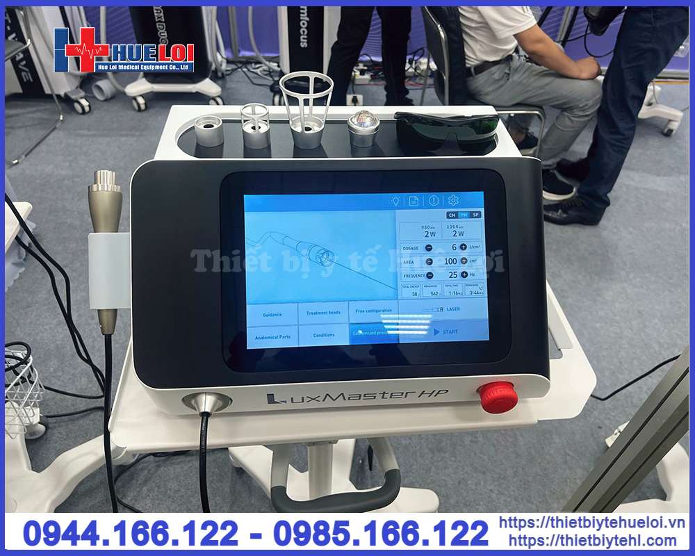 Máy Laser trị liệu công suất cao đa bước sóng LUXMASTER HP