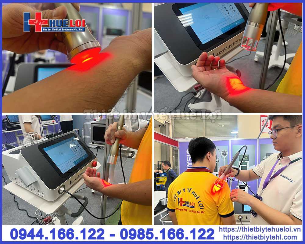Máy Laser trị liệu công suất cao đa bước sóng LUXMASTER HP