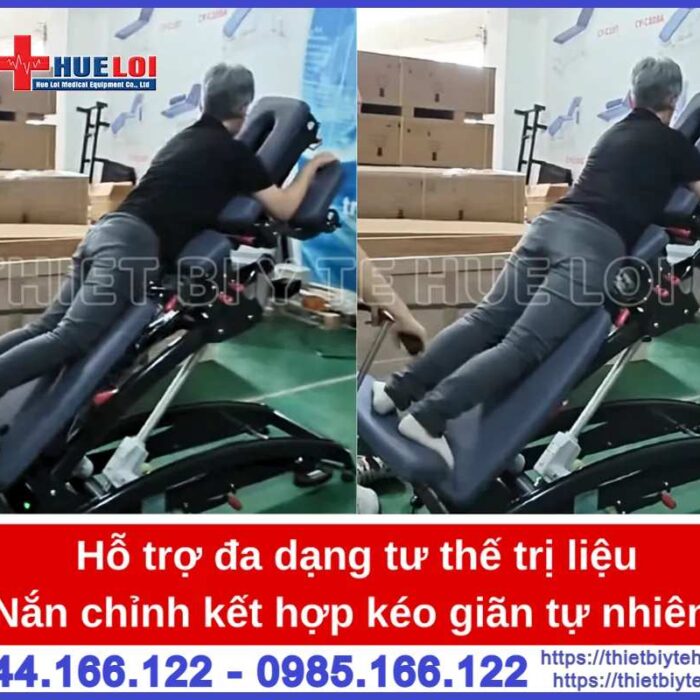 Giường tác động cột sống cao cấp chiropractic - Giường nắn chỉnh cột sống