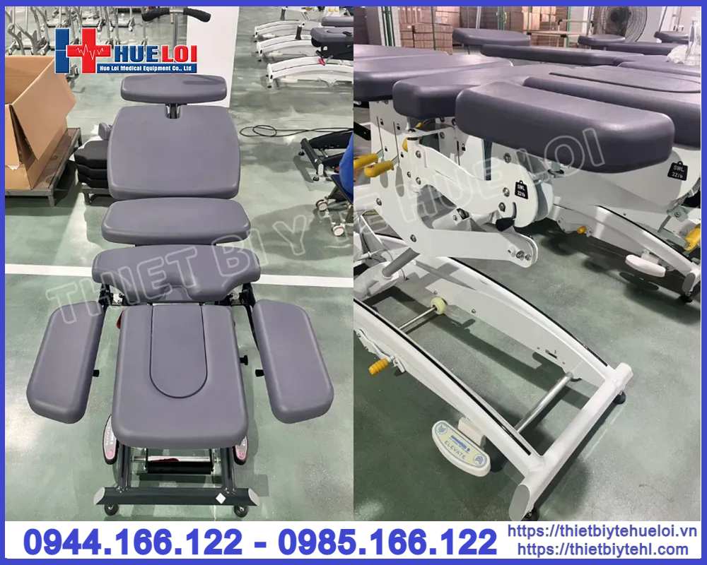 Giường tác động cột sống cao cấp chiropractic - Giường nắn chỉnh cột sống