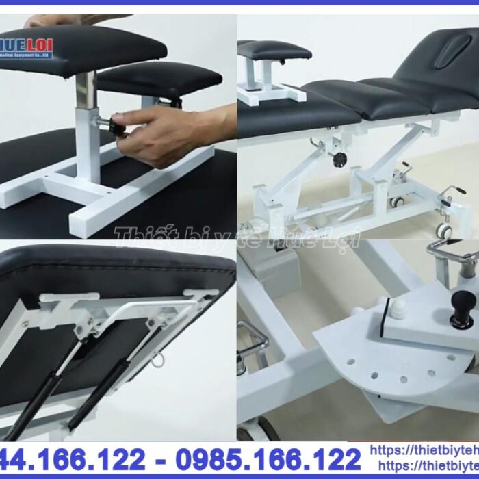 Giường kéo giãn cột sống cao cấp CY-C101F - Nâng hạ điện