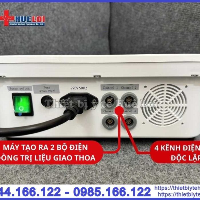 Máy điện xung trung tần giao thoa 4 kênh ZP30