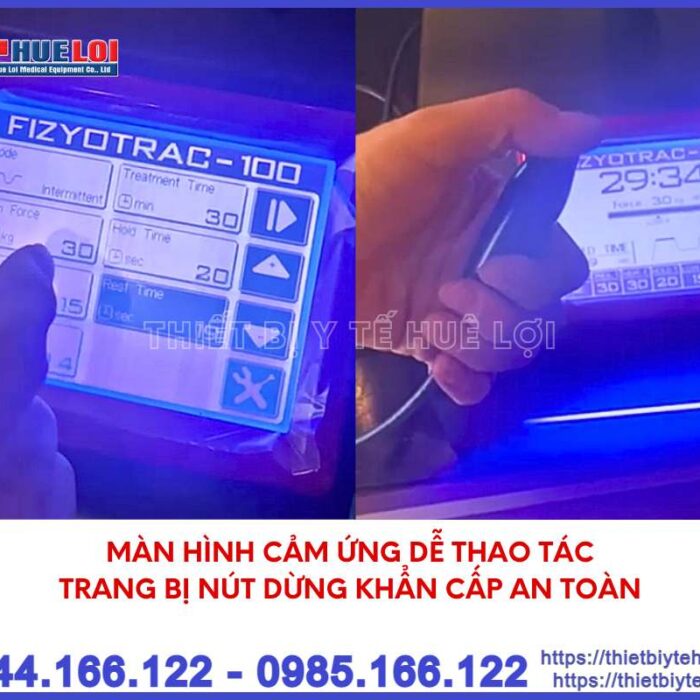 Máy kéo giãn cột sống FIZYOTRAC-100
