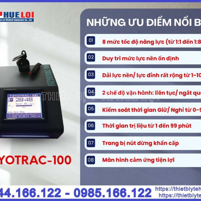 Máy kéo giãn cột sống FIZYOTRAC-100