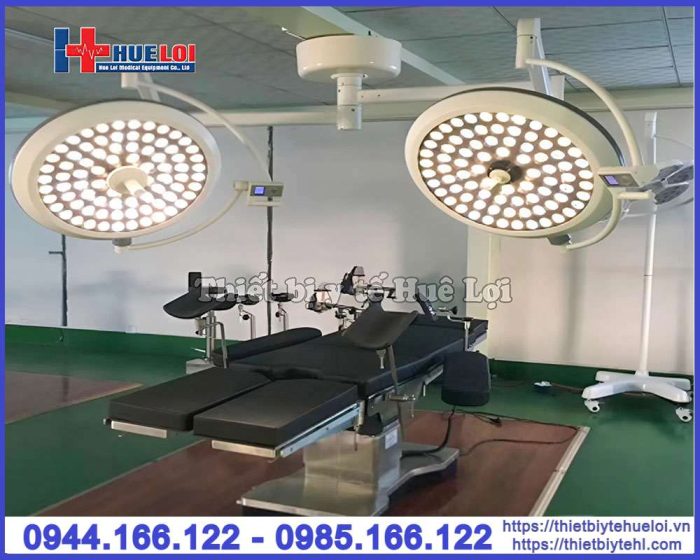 Đèn mổ treo trần 2 nhánh không hắt bóng - LED PJZF700/700