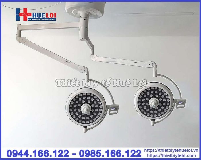 Đèn mổ treo trần 2 nhánh không hắt bóng - LED PJZF700/700