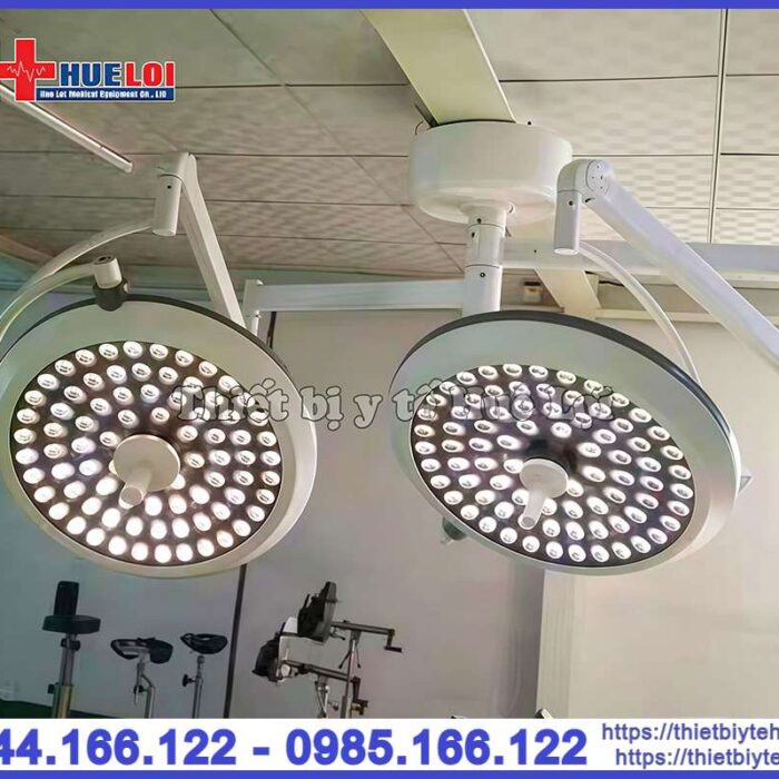 Đèn mổ treo trần 2 nhánh không hắt bóng - LED PJZF700/700