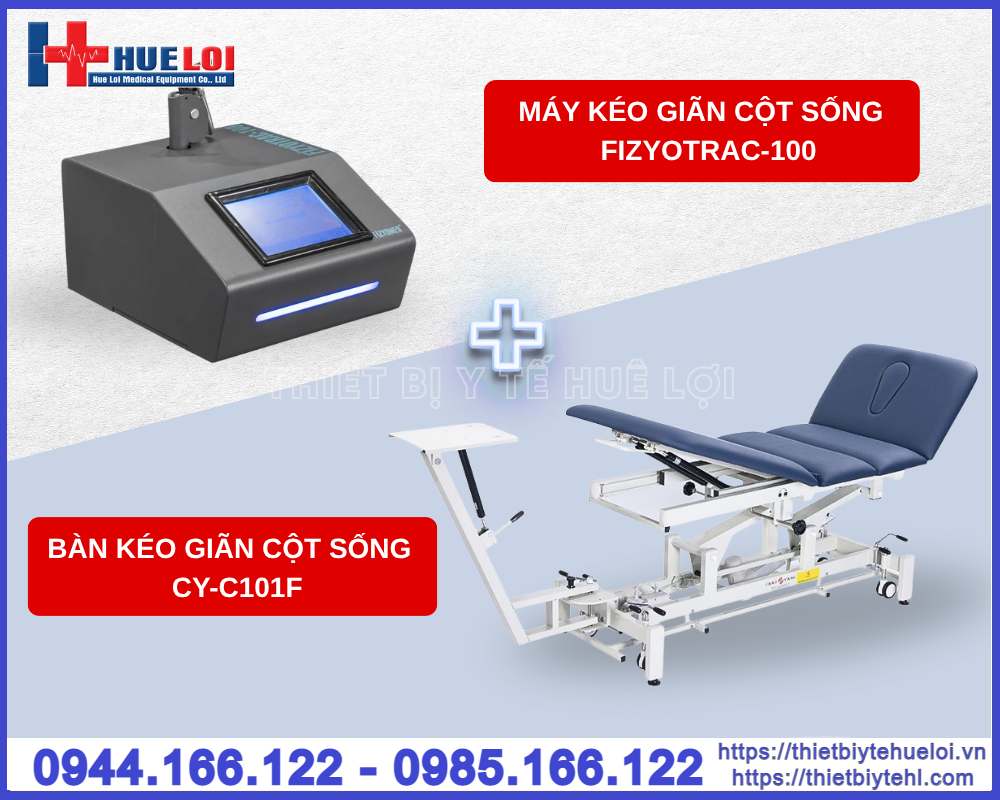Máy kéo giãn cột sống FIZYOTRAC-100