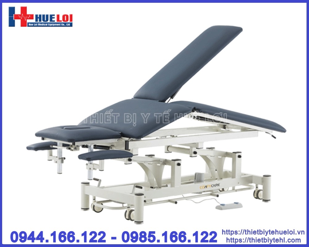 Giường tác động cột sống Split-Leg chiropractic cao cấp