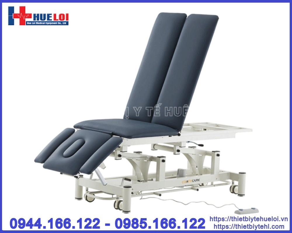 Giường tác động cột sống Split-Leg chiropractic cao cấp