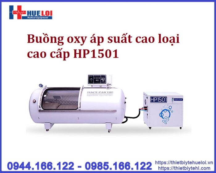 Buồng oxy cao áp loại cao cấp HP1501