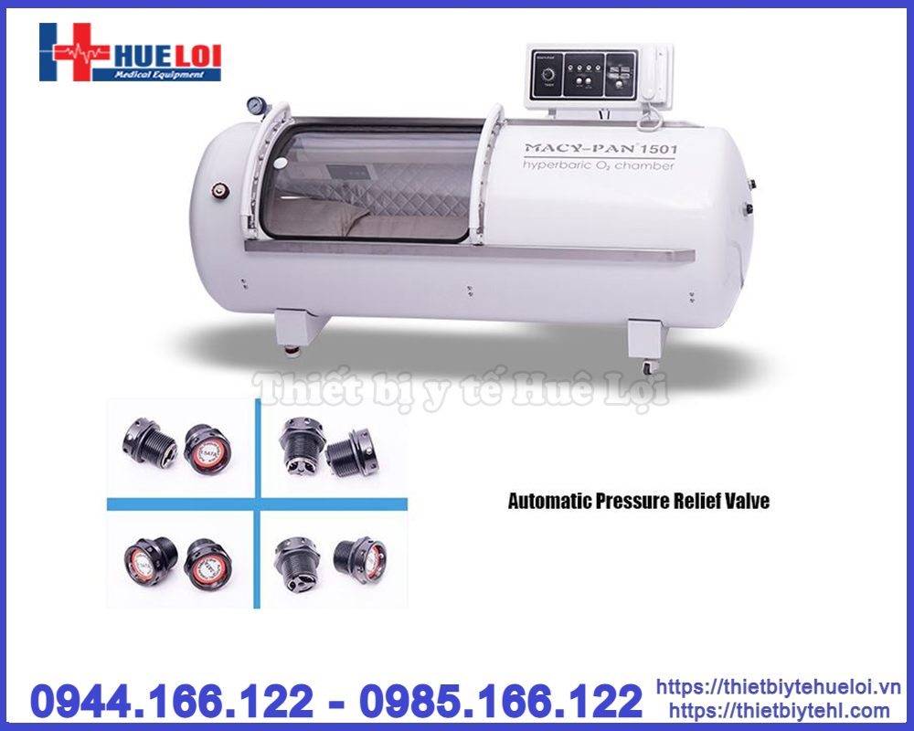 Buồng oxy cao áp loại cao cấp HP1501