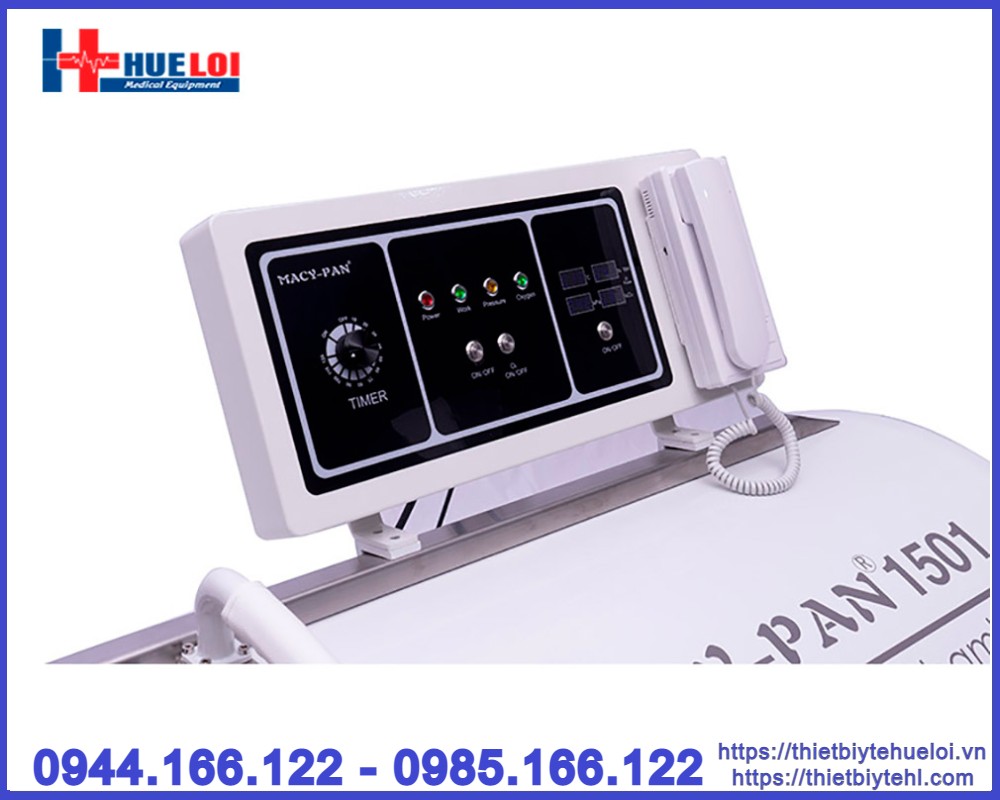 Buồng oxy cao áp loại cao cấp HP1501