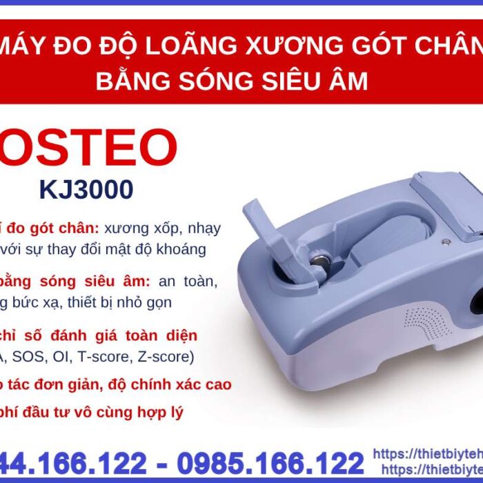 Máy đo loãng xương gót chân bằng sóng siêu âm OSTEOKJ3000
