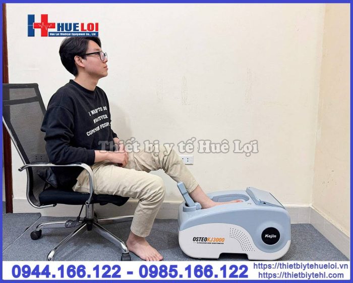 Máy đo loãng xương gót chân bằng sóng siêu âm OSTEOKJ3000M