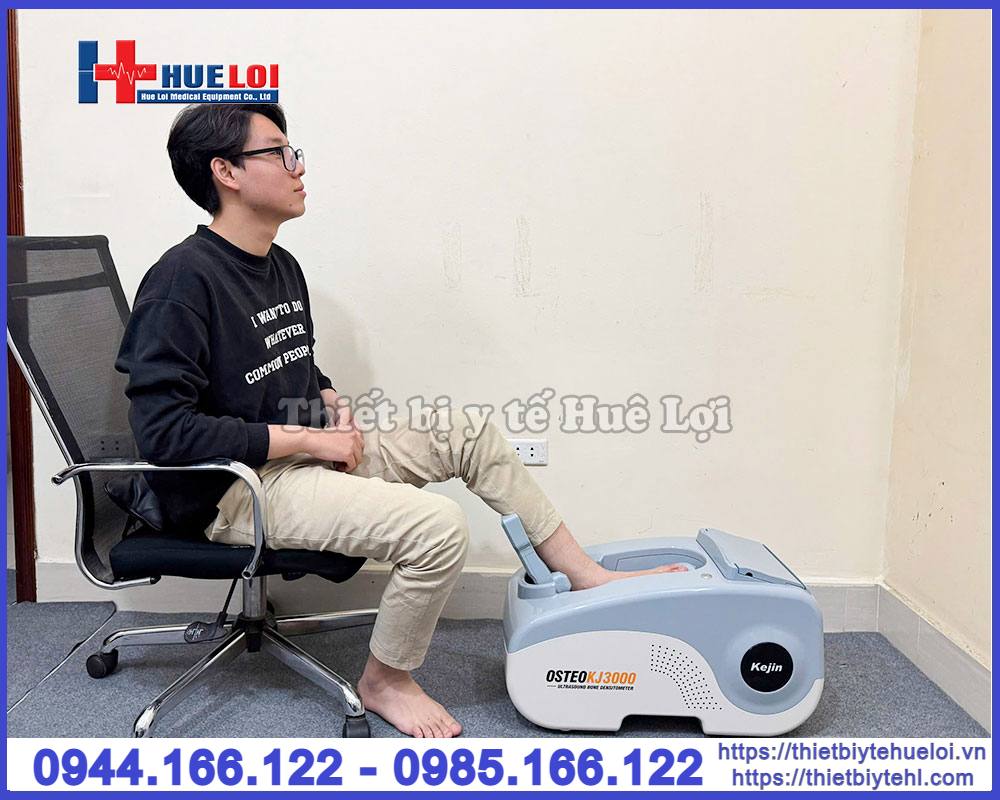Máy đo loãng xương gót chân bằng sóng siêu âm OSTEOKJ3000M