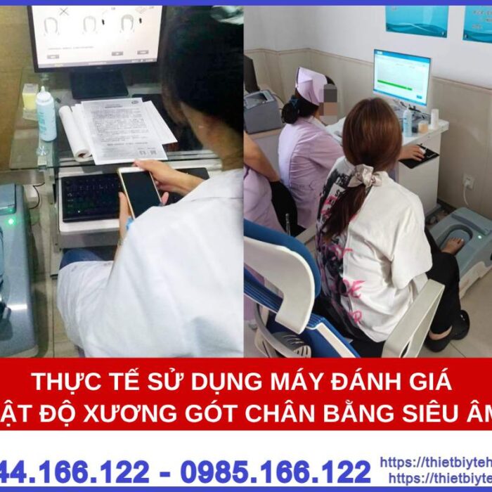 Máy đo loãng xương gót chân bằng sóng siêu âm OSTEOKJ3000