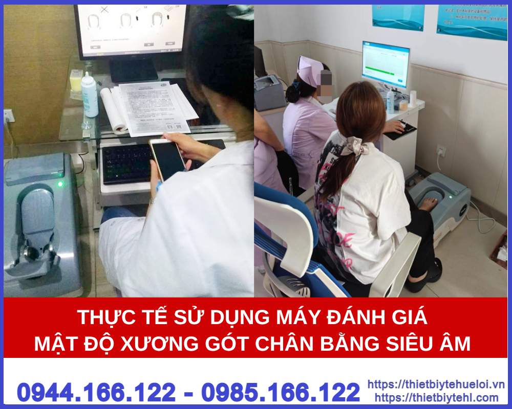 Máy đo loãng xương gót chân bằng sóng siêu âm OSTEOKJ3000