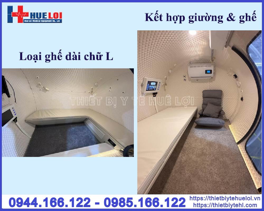 Buồng oxy cao áp dành cho phòng khám và bệnh viện HE-5000